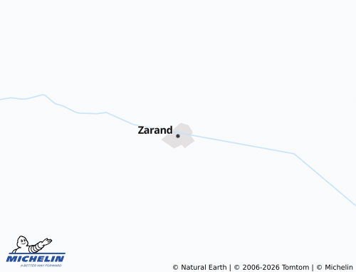 Carte MICHELIN Zarand - ViaMichelin