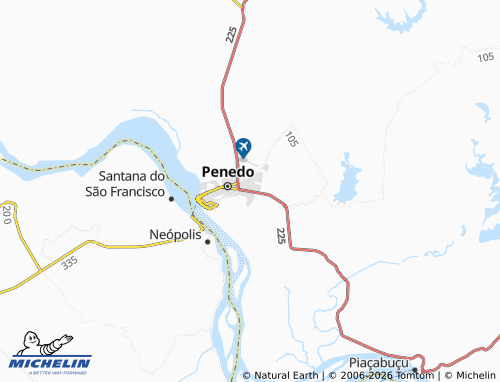 Mapa MICHELIN Dom Constantino - ViaMichelin