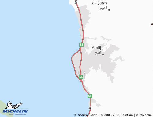 Carte MICHELIN al-Daqm - ViaMichelin