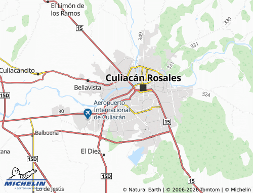Mappa MICHELIN La Paloma - ViaMichelin
