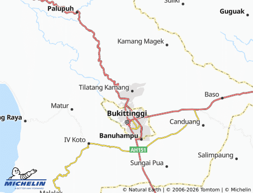 Mapa MICHELIN Gadut - ViaMichelin