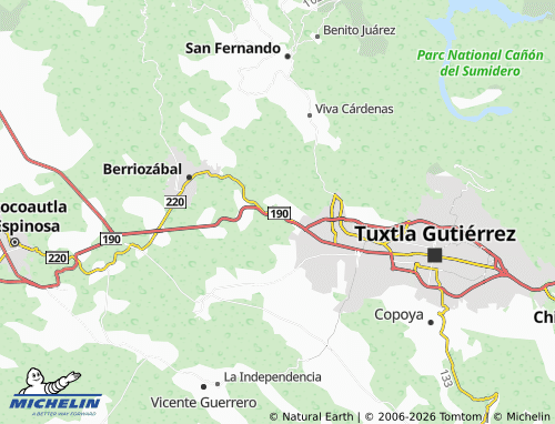 MICHELIN Villa Santa María map - ViaMichelin