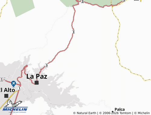 MICHELIN Quiñuma map - ViaMichelin