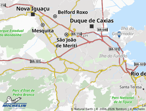 Mappa MICHELIN Honório Gurgel - ViaMichelin