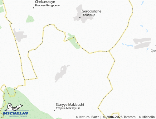 MICHELIN-Landkarte Chirikeyevo - ViaMichelin