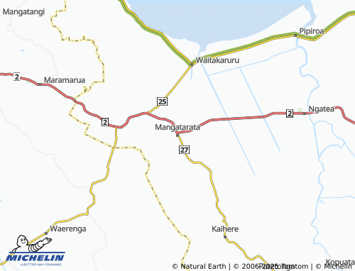 MICHELIN Mangatarata map - ViaMichelin