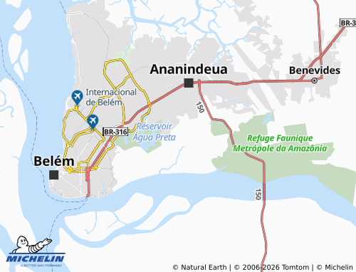 MICHELIN-Landkarte Aurá - ViaMichelin
