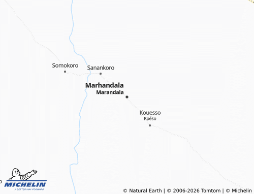 MICHELIN-Landkarte Marandala - ViaMichelin