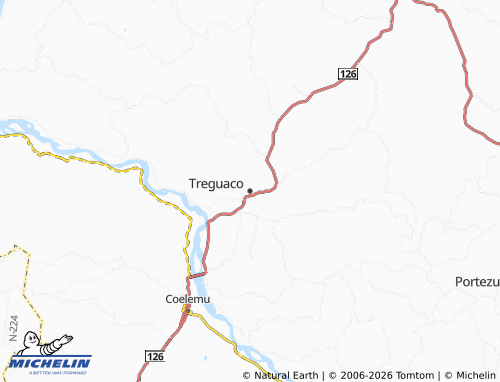 Mappa MICHELIN Treguaco - ViaMichelin