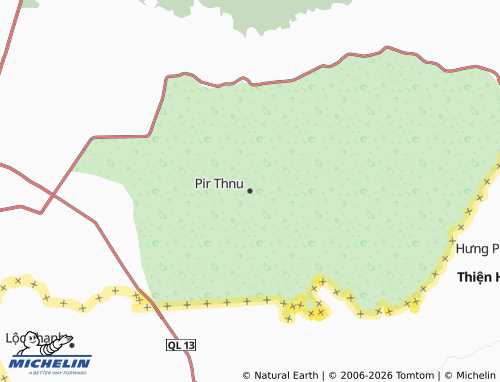 Mappa MICHELIN Pir Thnu - ViaMichelin