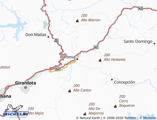 Mapa MICHELIN Centro - ViaMichelin