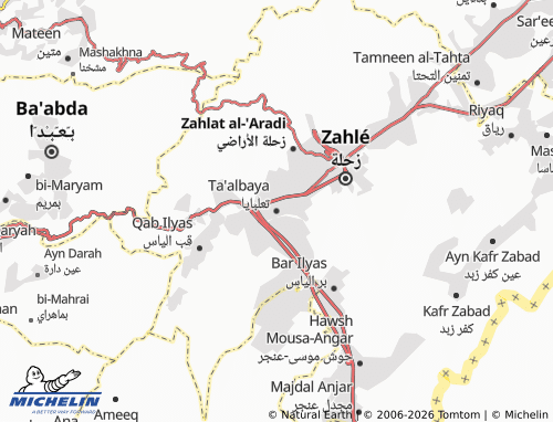 Mapa MICHELIN Ta'albaya - ViaMichelin