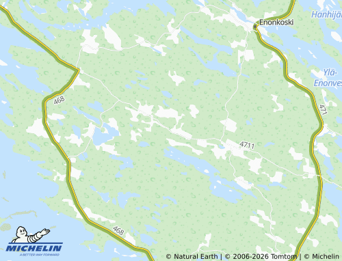 Carte MICHELIN Muhola - ViaMichelin