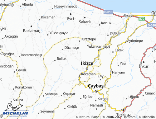 MICHELIN Beylerce map - ViaMichelin