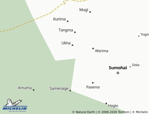 MICHELIN Wenapuk map - ViaMichelin