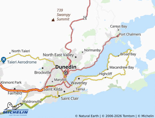 Mapa MICHELIN Opoho - ViaMichelin
