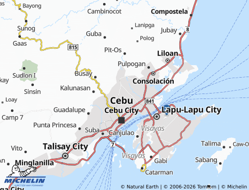 MICHELIN Banilad Mandaue map - ViaMichelin