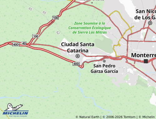 Kaart MICHELIN Rincón de La Huasteca - ViaMichelin
