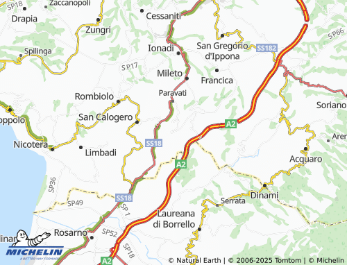Carte MICHELIN Comparni - ViaMichelin
