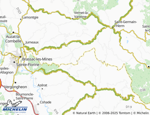 MICHELIN La Prunerette map - ViaMichelin