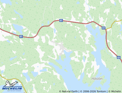 MICHELIN Edane map - ViaMichelin