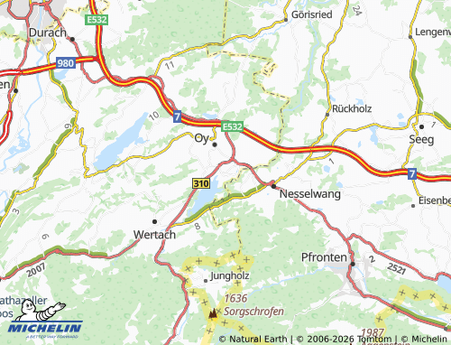 MICHELIN Haslach map - ViaMichelin