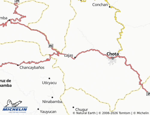 MICHELIN Lajas map - ViaMichelin