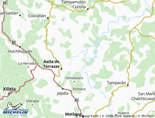Mappa MICHELIN Nuevo Ayotoxco - ViaMichelin