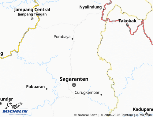 Carte MICHELIN Puncakmanggis - ViaMichelin