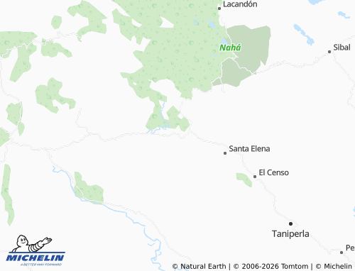 MICHELIN Plácido Flores map - ViaMichelin