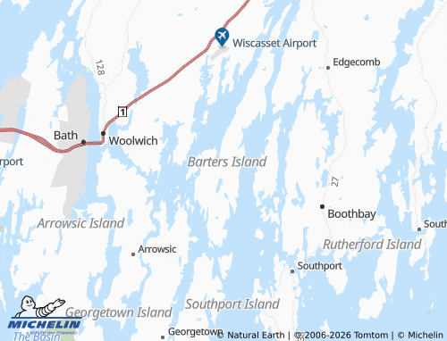 Carte MICHELIN Westport - ViaMichelin