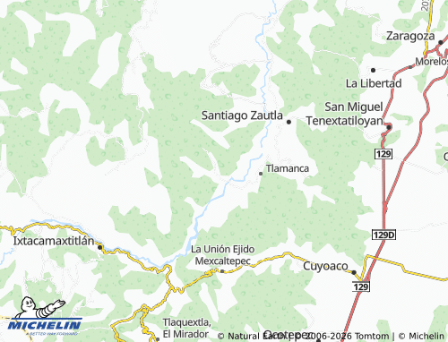 MICHELIN Quinta Sección map - ViaMichelin