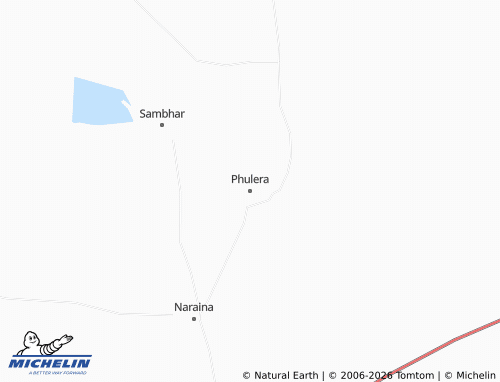 Mapa MICHELIN Phulera - ViaMichelin