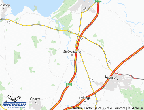 MICHELIN Strövelstorp map - ViaMichelin