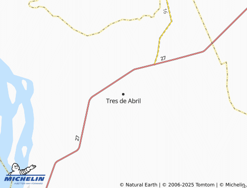 MICHELIN Tres de Abril map - ViaMichelin