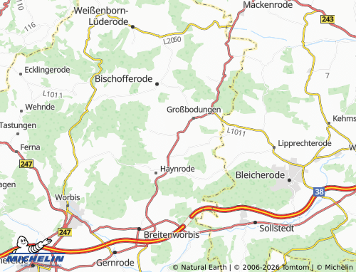 MICHELIN-Landkarte Neustadt - ViaMichelin