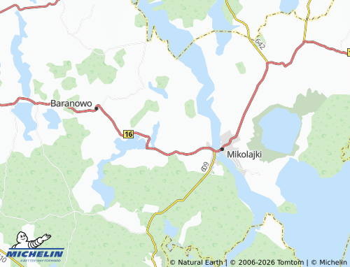 MICHELIN Lubiewo map - ViaMichelin