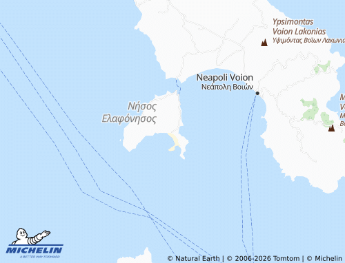 MICHELIN Lefki map - ViaMichelin