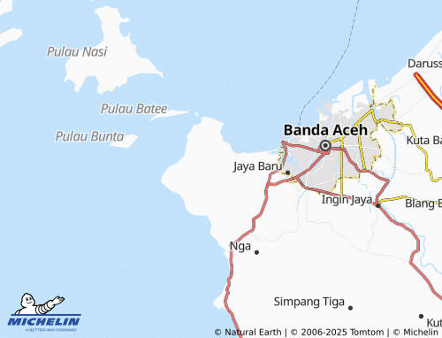 MICHELIN Lam Badeuk map - ViaMichelin