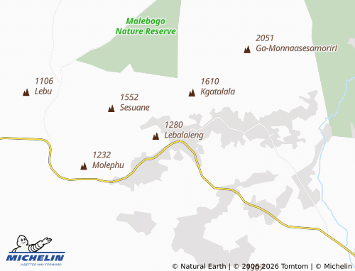 MICHELIN-Landkarte Sesalong - ViaMichelin