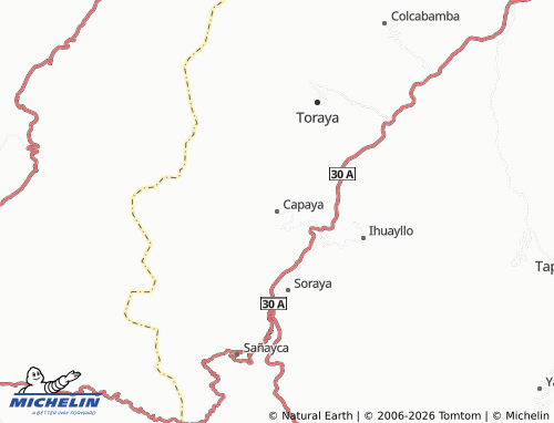 MICHELIN Capaya map - ViaMichelin