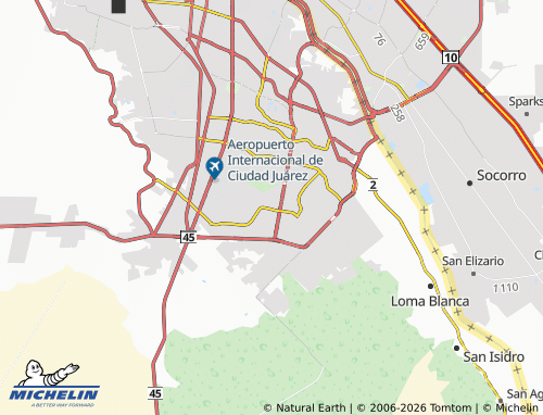 MICHELIN Valle del Bravo map - ViaMichelin