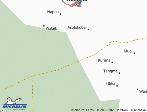 MICHELIN Air Garam map - ViaMichelin