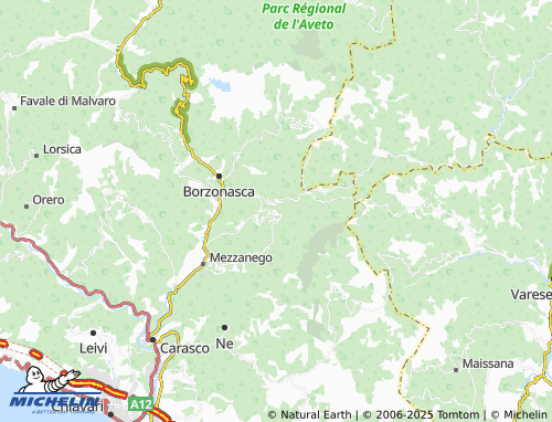 MICHELIN San Siro Foce map - ViaMichelin