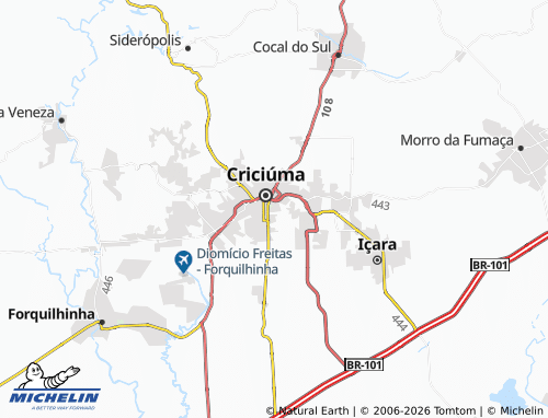 Mappa MICHELIN Comerciário - ViaMichelin