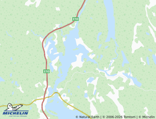 Carte MICHELIN Övermorjärv - ViaMichelin