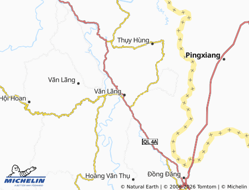 MICHELIN-Landkarte Văn Lãng - ViaMichelin