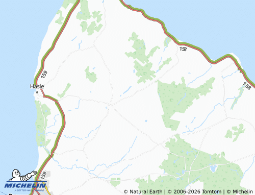 Mappa MICHELIN Splidsgård Huse - ViaMichelin
