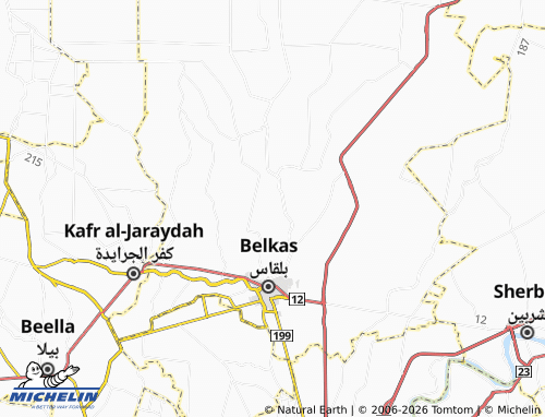Mapa MICHELIN al-Nashrah - ViaMichelin