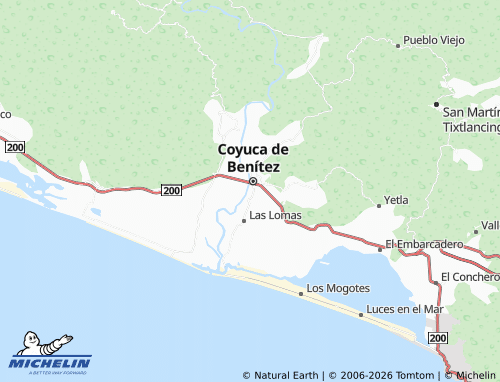Mappa MICHELIN Tierra Digna Primera Sección - ViaMichelin